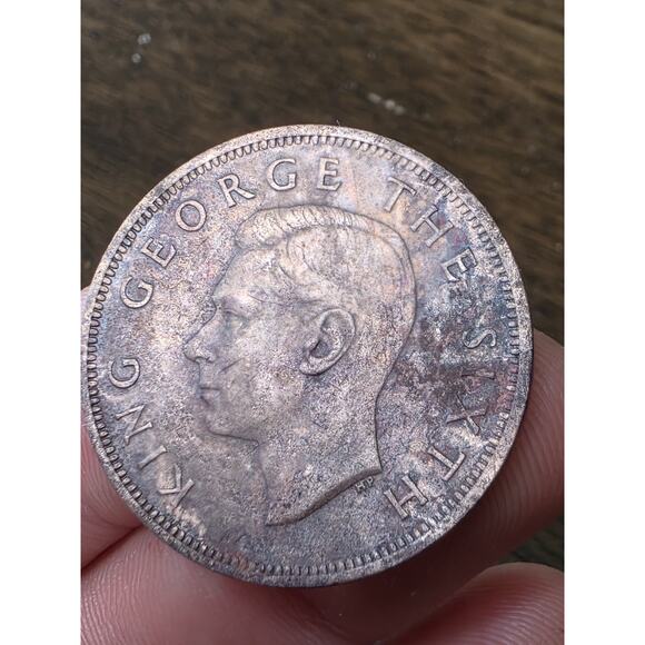 1952 New Zealand One 1 Penny Tui Bird Coin VF+ 13 - Picture 12 of 16